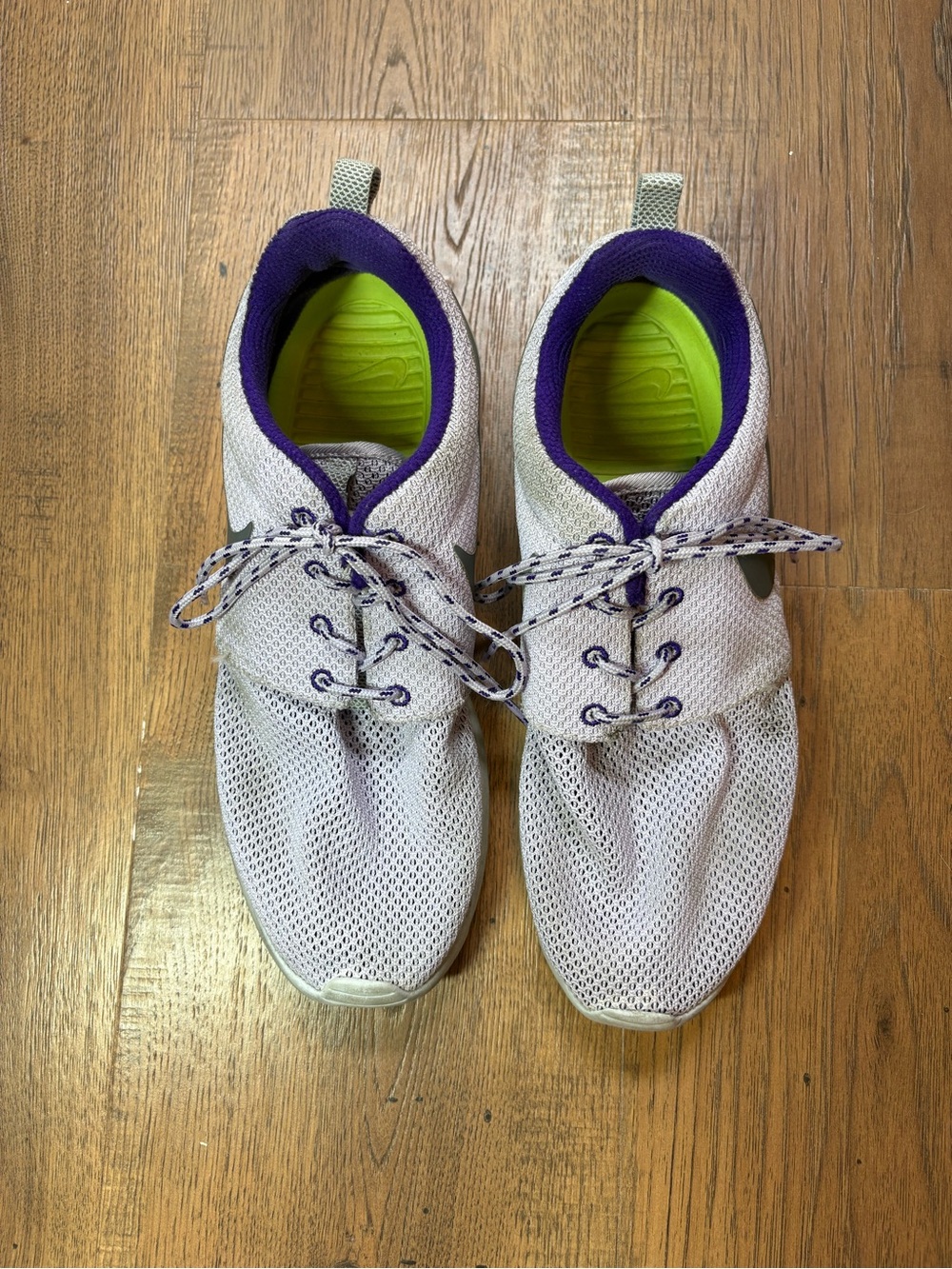 Nike Roshe Run Violet Frost Pure Platinum - Picture 3 of 12